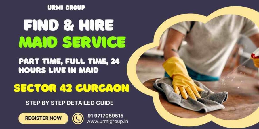 This iMAGE IS ABOUT Find & Hire A Verified Maid in Sector 42 Gurgaon