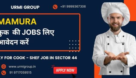 Apply for cook , cook maid , shef jobs in Mamura, Noida with Urmi Group