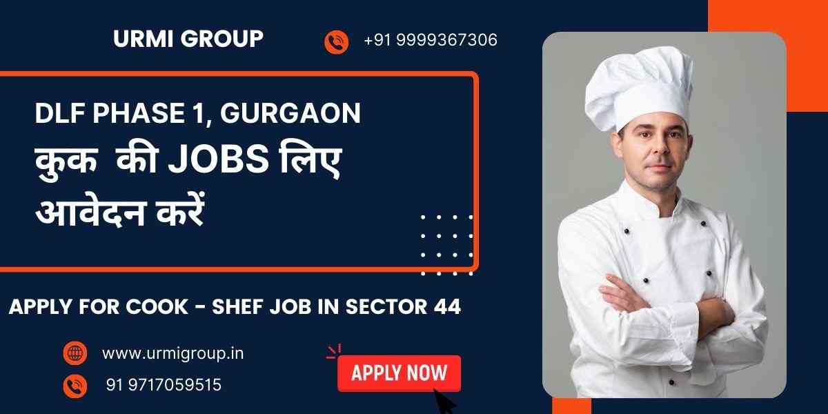 Cook, Chef & Cook Maid Jobs in DLF Phase 1, Gurgaon (Full-Time, Part-Time, Live-In)