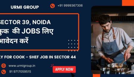 Apply for cook maid , shef , cook job role in sector 39 with Urmi Group