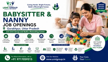 Babysitter & Nanny Jobs in Gorakhpur | Urmi Group