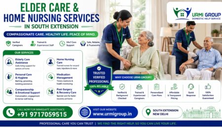 Elder Care & Home Nursing Services in South Extension, Delhi