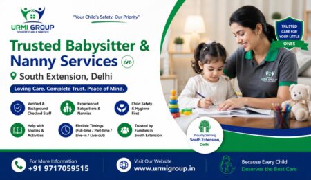 Trusted Babysitter & Nanny Services in South Extension, Delhi