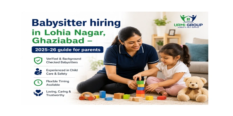 Babysitter hiring in Lohia Nagar, Ghaziabad – 2025-26 guide for parents