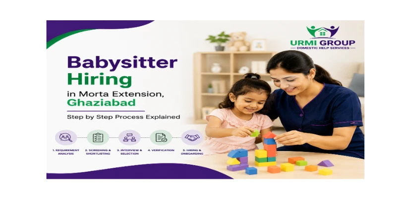 Babysitter hiring in Morta Extension, Ghaziabad – step by step process explained