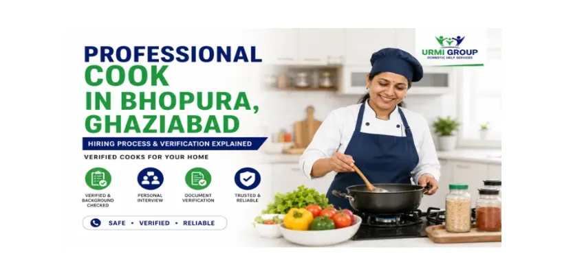 Professional cook in Bhopura, Ghaziabad – hiring process and verification explained