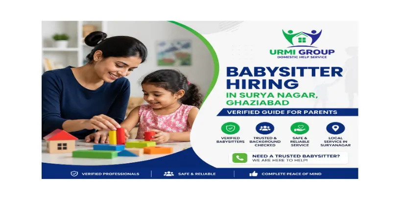 Babysitter hiring in Surya Nagar, Ghaziabad – verified guide for parents