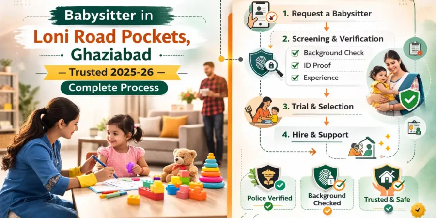 Babysitter in Loni Road Pockets, Ghaziabad