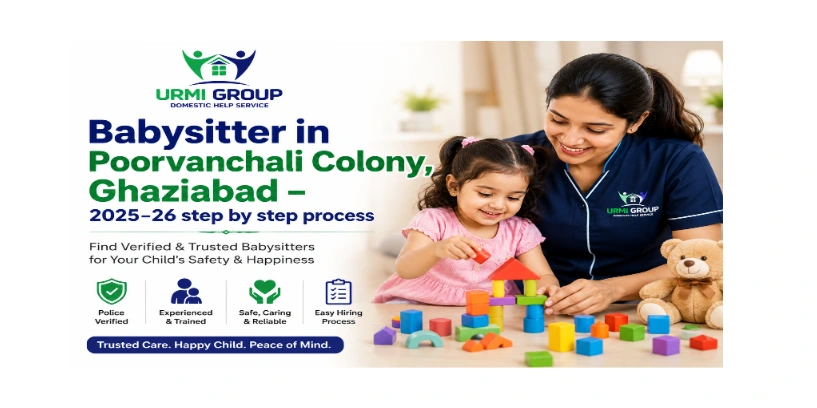 Babysitter in Poorvanchali Colony, Ghaziabad – 2025-26 step by step process