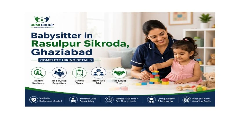 Babysitter in Rasulpur Sikroda, Ghaziabad – complete  hiring details