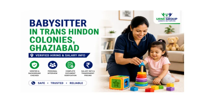 Babysitter in Trans Hindon Colonies, Ghaziabad – verified hiring and salary info