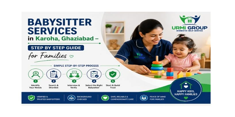 Babysitter services in Karoha, Ghaziabad – step by step guide for families