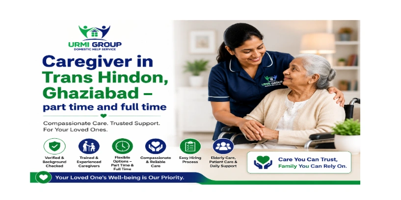 Caregiver in Trans Hindon, Ghaziabad – part time and full time