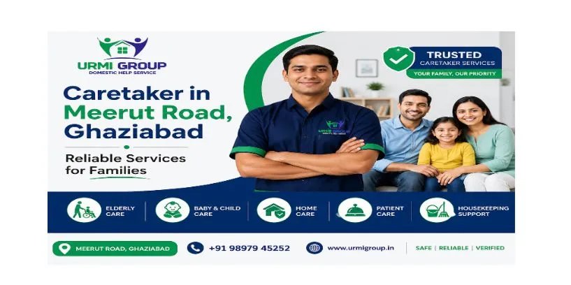 Caretaker in Meerut Road, Ghaziabad – reliable services for families