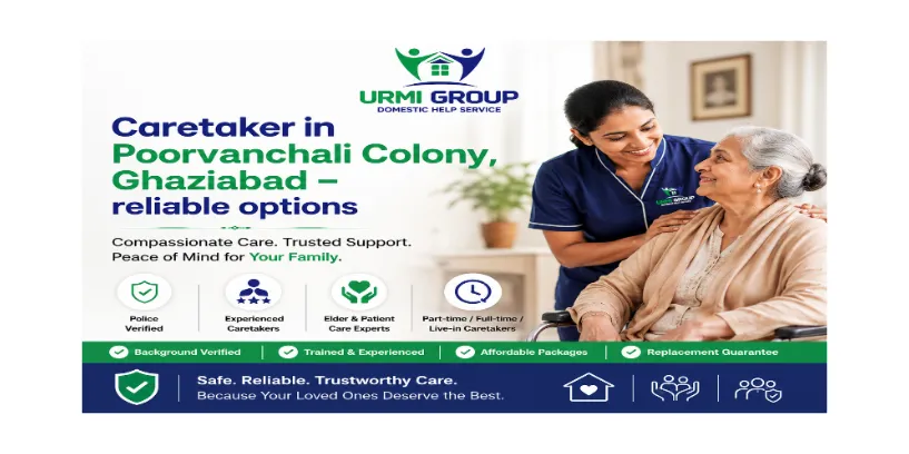 Caretaker in Poorvanchali Colony, Ghaziabad – reliable options