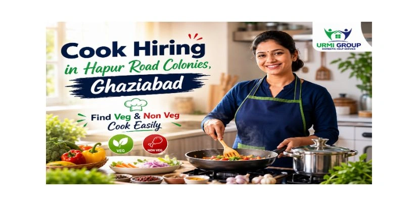 Cook hiring in Hapur Road Colonies, Ghaziabad – find veg & non veg cook easily