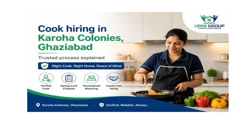 Cook hiring in Karoha Colonies, Ghaziabad – trusted process explained