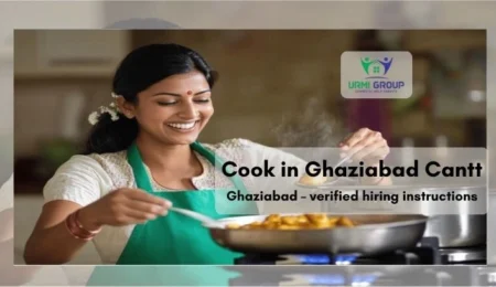 Cook in Ghaziabad Cantt, Ghaziabad – verified hiring instructions
