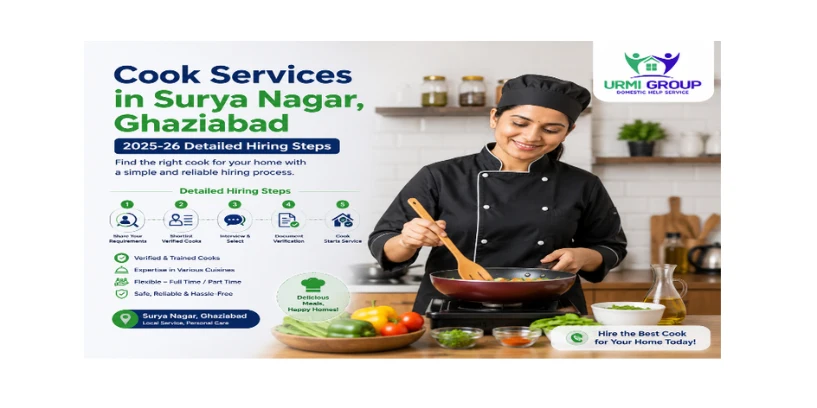 Cook services in Surya Nagar, Ghaziabad – 2025-26 detailed hiring steps