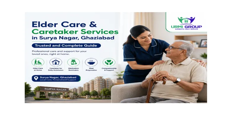 Elder Care & Caretaker Services in Surya Nagar, Ghaziabad – Trusted and Complete Guide