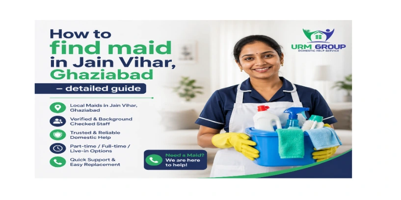 How to find maid in Jain Vihar, Ghaziabad – detailed guide