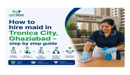 How to hire maid in Tronica City, Ghaziabad – step by step guide
