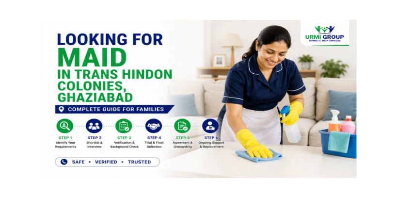 Looking for maid in Trans Hindon Colonies, Ghaziabad – complete guide for families
