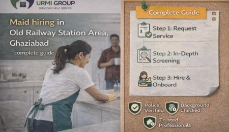 Maid hiring in Old Railway Station Area, Ghaziabad