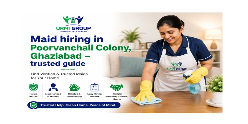 Maid hiring in Poorvanchali Colony, Ghaziabad – trusted guide