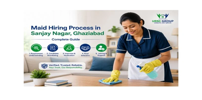 Maid hiring process in Sanjay Nagar, Ghaziabad – complete guide