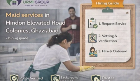 Maid services in Hindon Elevated Road Colonies, Ghaziabad