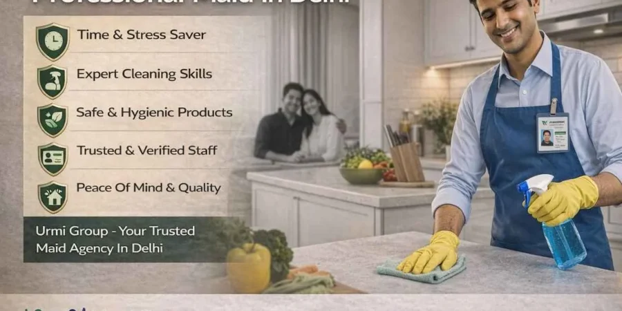 Benefits Of Hiring A Professional Maid In Delhi