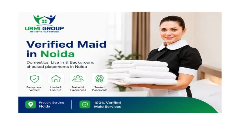 Verified Maid in Noida: Domestics, Live In & Background checked placements
