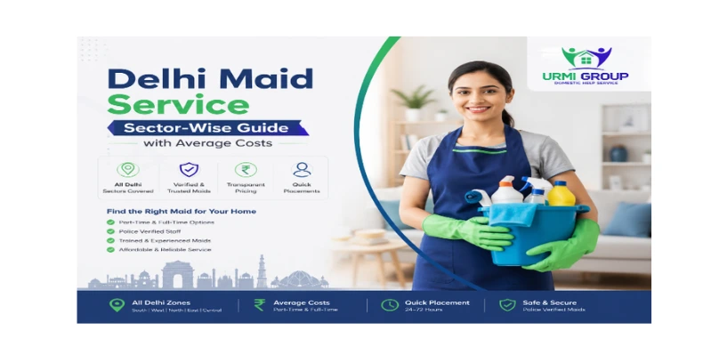 Delhi Maid Service Sector-Wise Guide with Average Costs