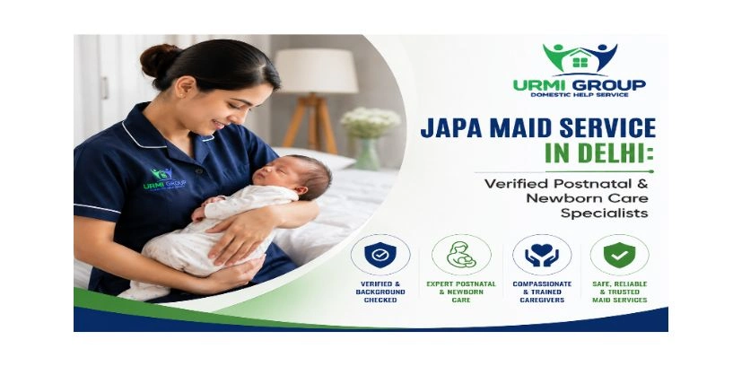 Japa Maid Service in Delhi: Verified Postnatal & Newborn Care Specialists