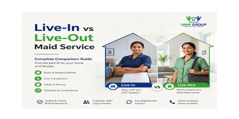 Live-In vs Live-Out Maid Service — Complete Comparison Guide