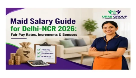 Maid Salary Guide for Delhi-NCR 2026: Fair Pay Rates, Increments & Bonuses
